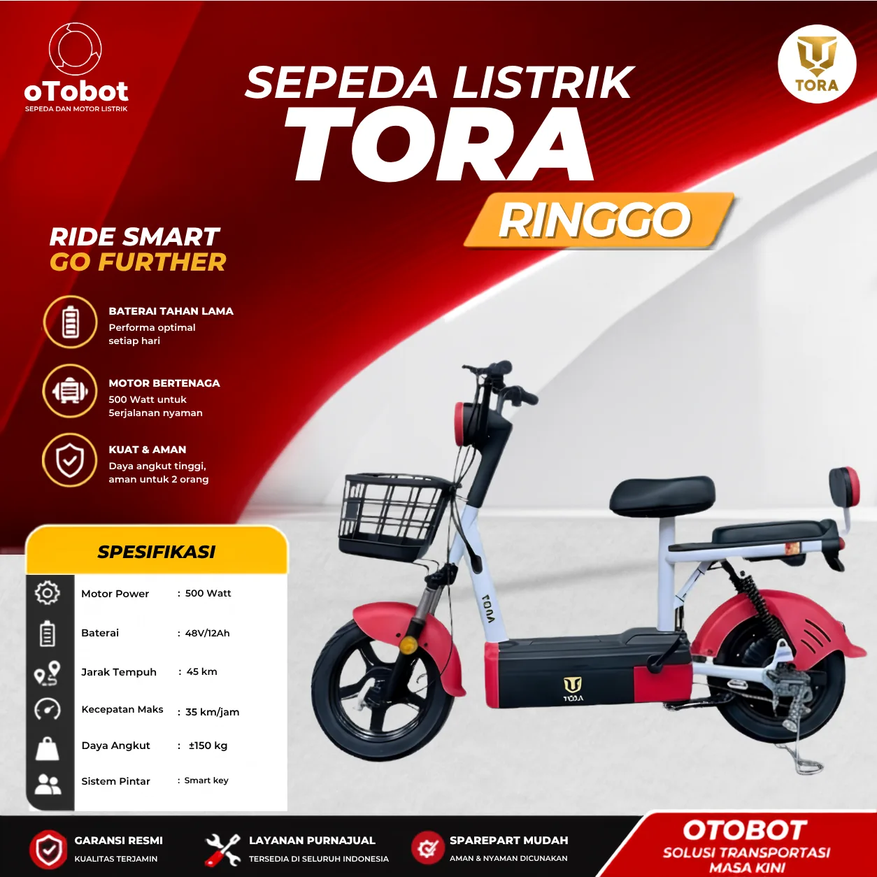 SEPEDA LISTRIK TORA RINGGO